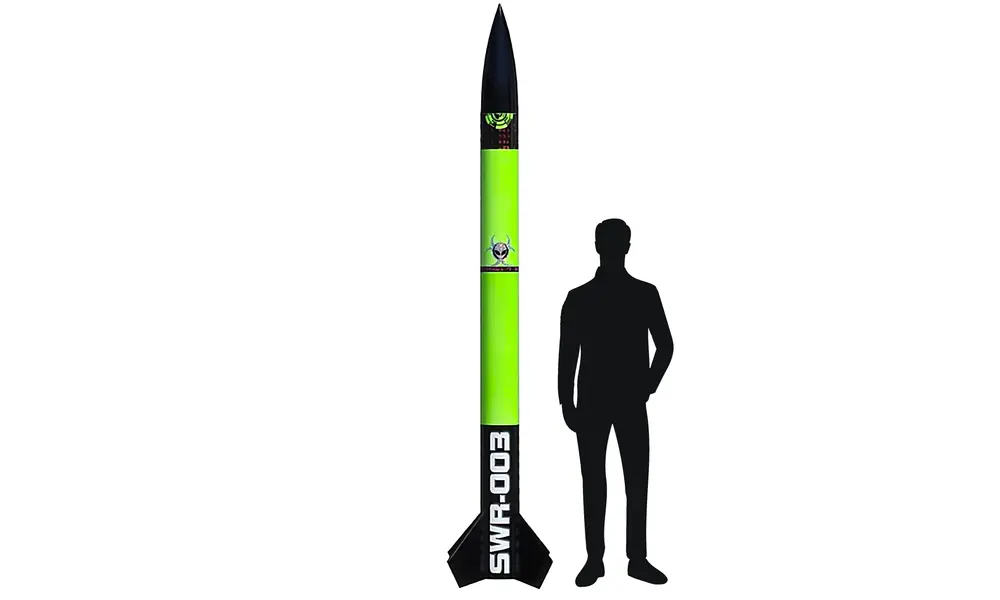 Skinwalker model rocket kit LOC precision - 7.6" / 193mm diameter model rocketry