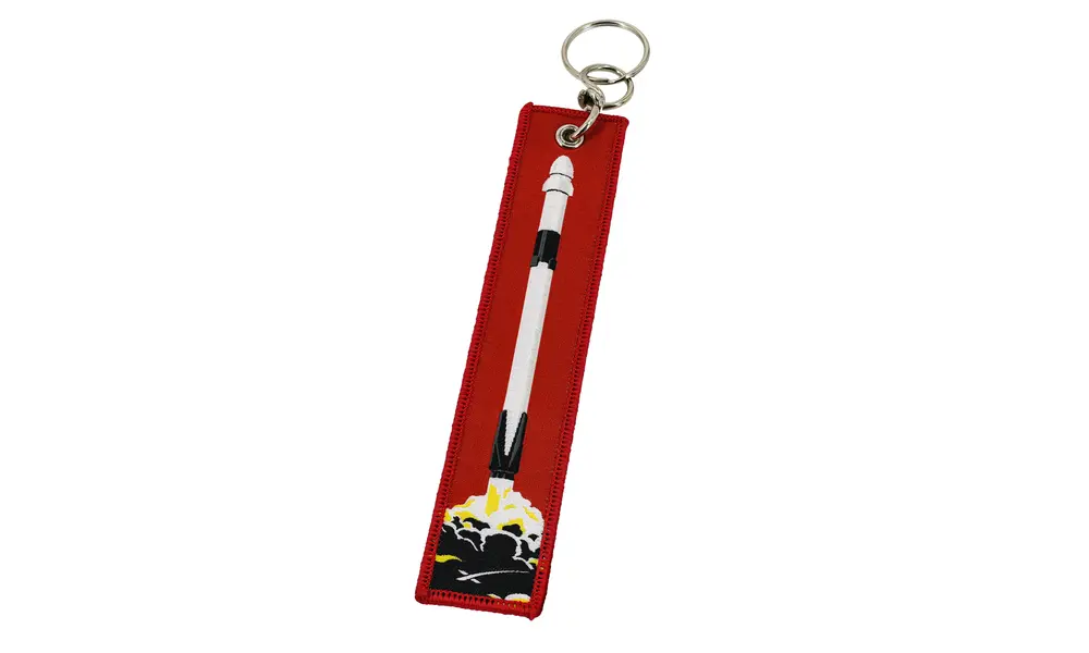 Spacex Falcon heavy / Remove before flight key chain ring [CLONE] [CLONE], Opciones de producto: Llavero del vehículo SpaceX Dragon