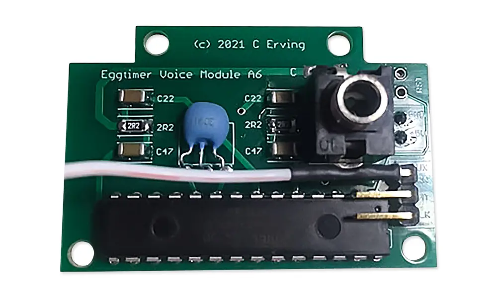 Modulo vocale Eggtimer (ricevitore GPS portatile LCD), Opzioni del prodotto: Eggtimer GPS - Modulo vocale
