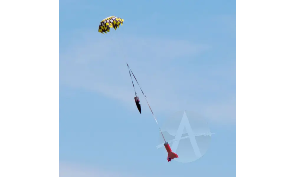 Parachute en nylon ripstop fin imprimé de 24 pouces, 4 image