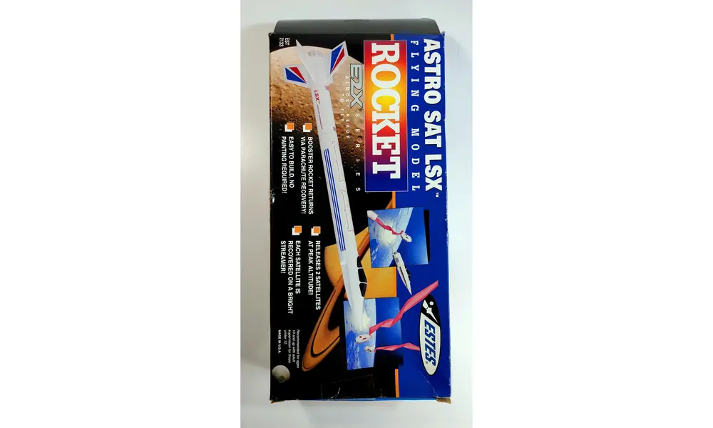 Estes Astro SAT LSX model rakety kit E2X, 3 image