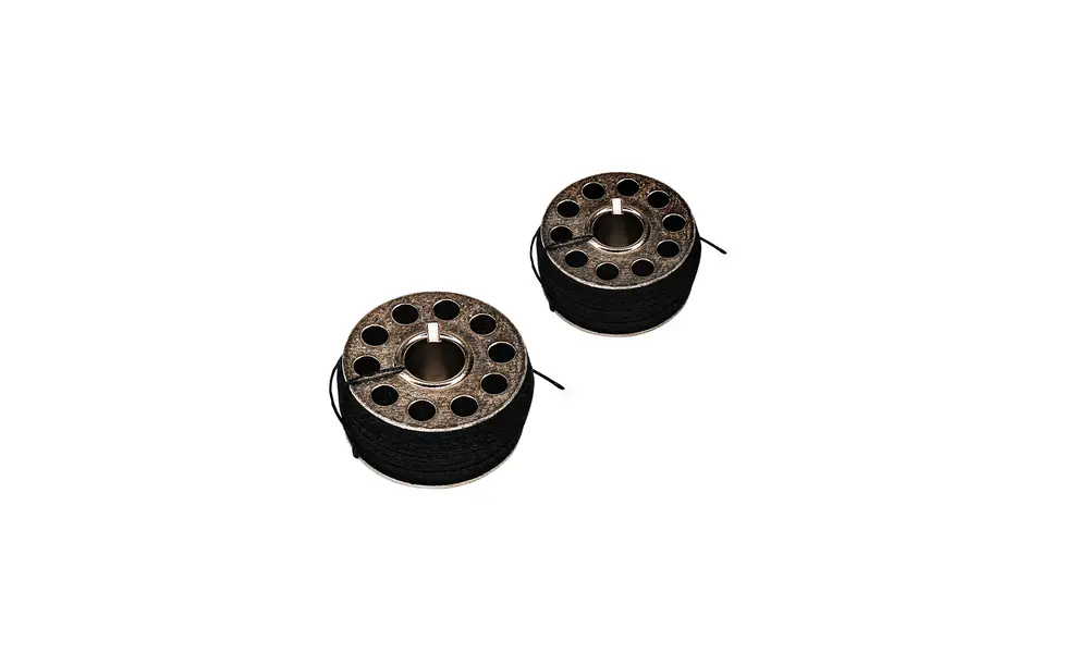 Nomex Faden - schwarz 100 Meter - Hochtemperaturfaden 40TEX, Weitere Produktoptionen: Nomex-Faden – 90 m (100 Yards)