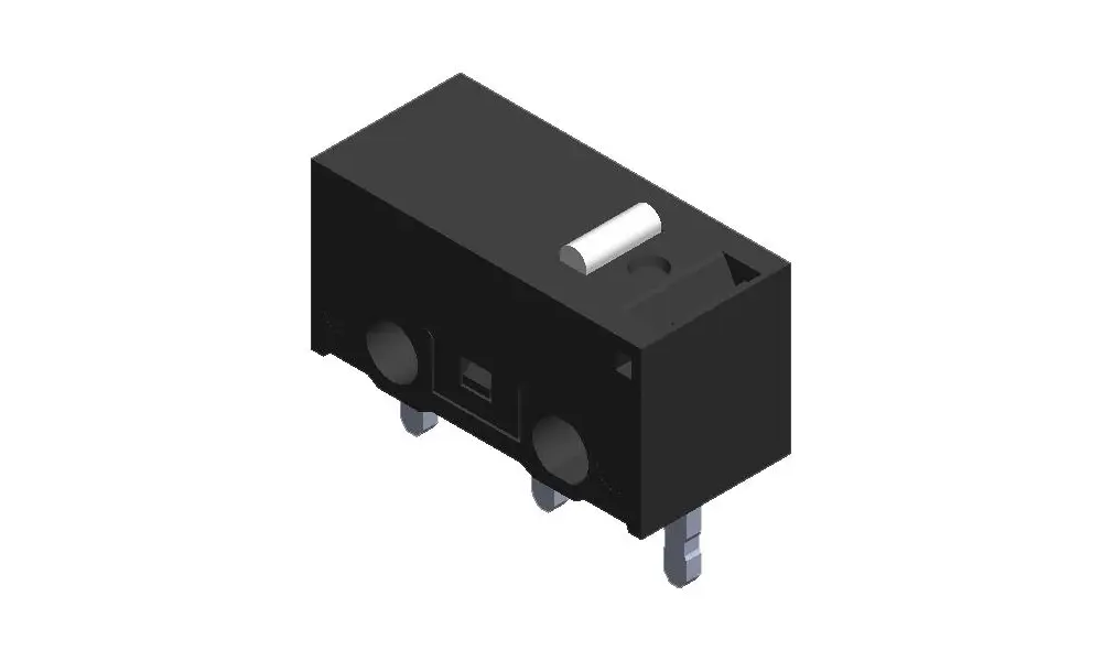 Snap Action Microschakelaar, Pin Plunger, SPST-NC, 100mA, 30V DC - MP005556