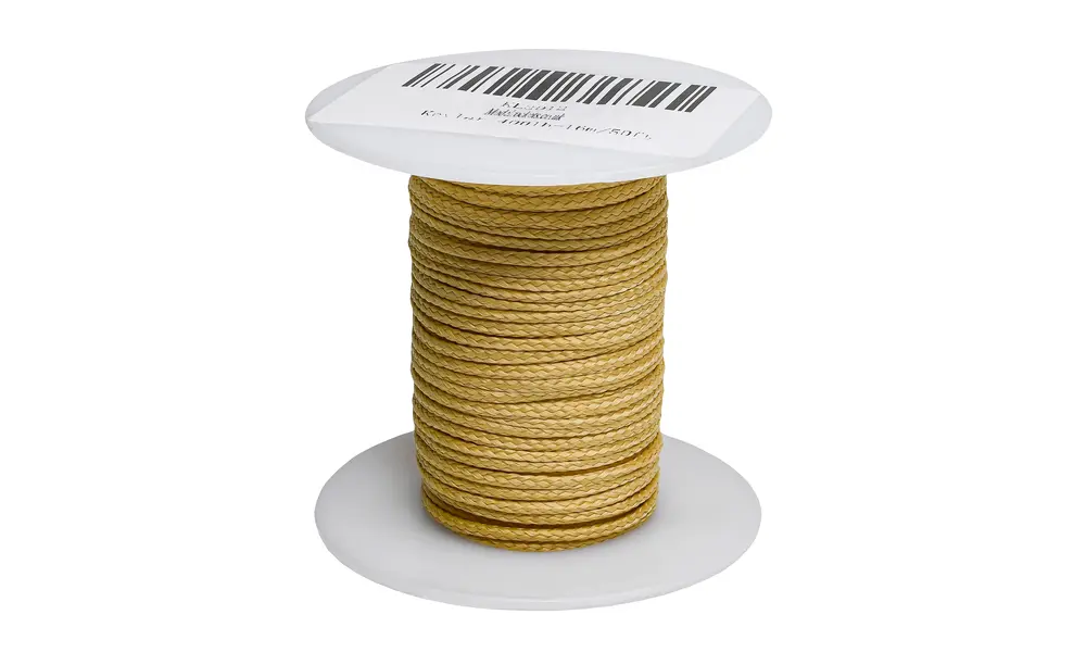 Cuerda de choque de Kevlar trenzada de 1,6 mm y 16 m (50 pies) de 180 kg (400 lb), Opciones de producto: 1.6mm x 16m - 180Kg