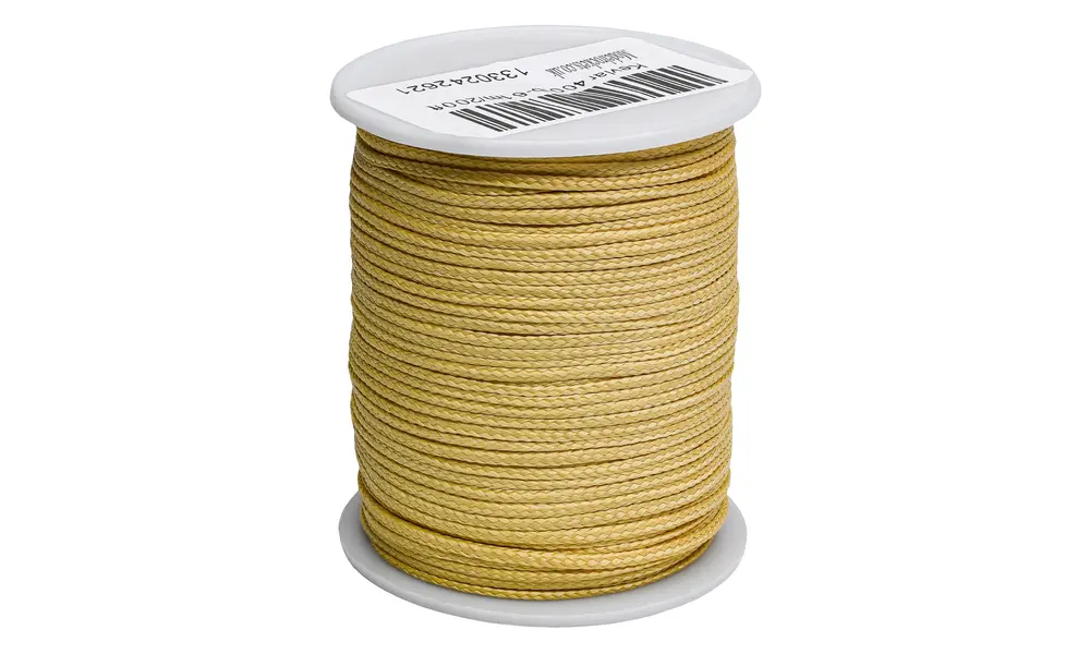 Cordon antichoc tressé en Kevlar de 1,6 mm et 61 m (200 pi) de long, 180 kg (400 lb), Options du produit: 1.6mm x 61m - 180Kg