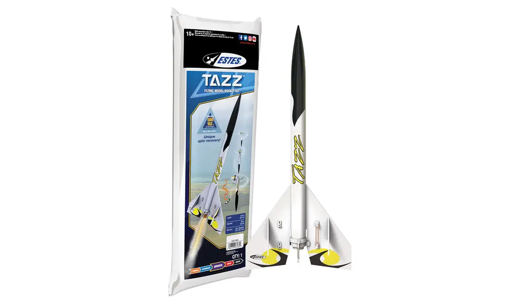 Tazz model rocket model rocketry