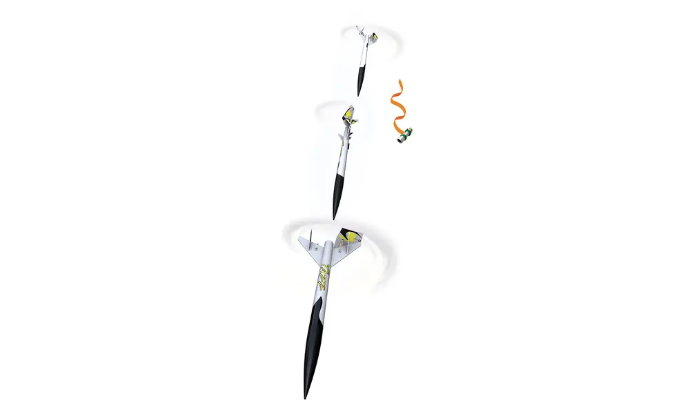 Tazz model rocket, 7 image model rocketry