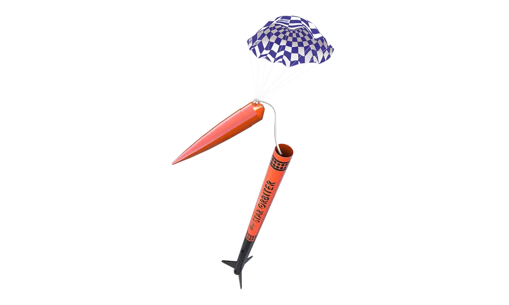 Pro Series II Estes Star Orbiter Model Rocket Kit, Skill Level 3, 4 image model rocketry