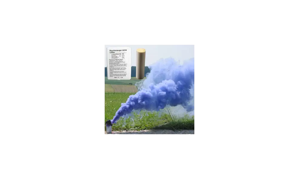 5x Blue Smoke AX-18 (18mm Durchmesser)