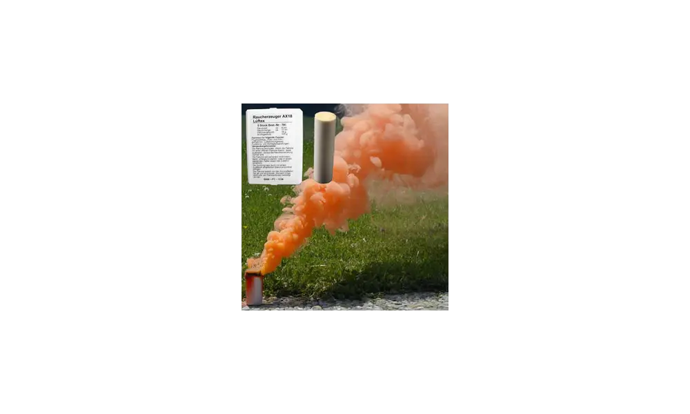 5x Fumée orange AX-18 (18mm)