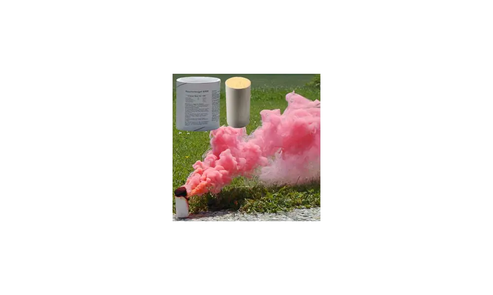 5x Red smoke AX-60 (32mm diameter) model rocketry