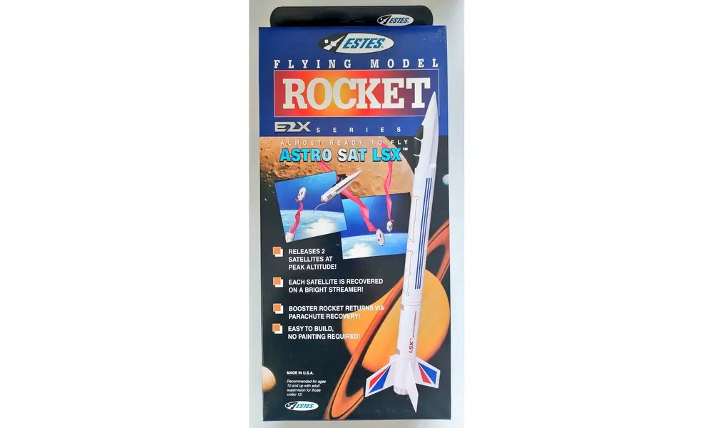 Estes Astro SAT LSX model rakety kit E2X