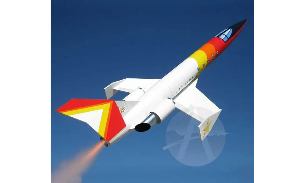 Apogee LexxJet model rocket kit, 3 image model rocketry