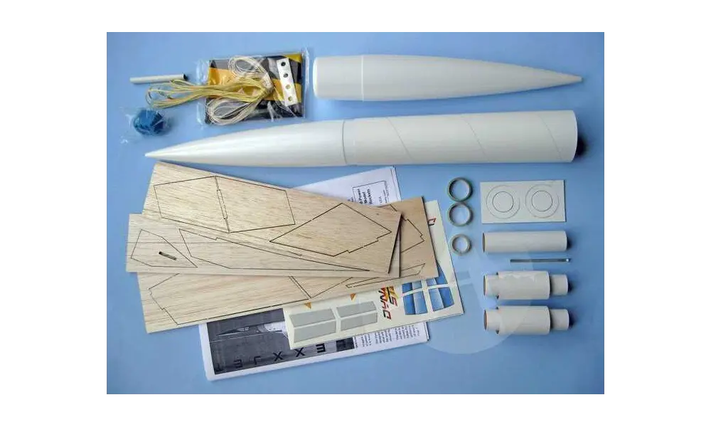Apogee LexxJet model rocket kit, 2 image model rocketry