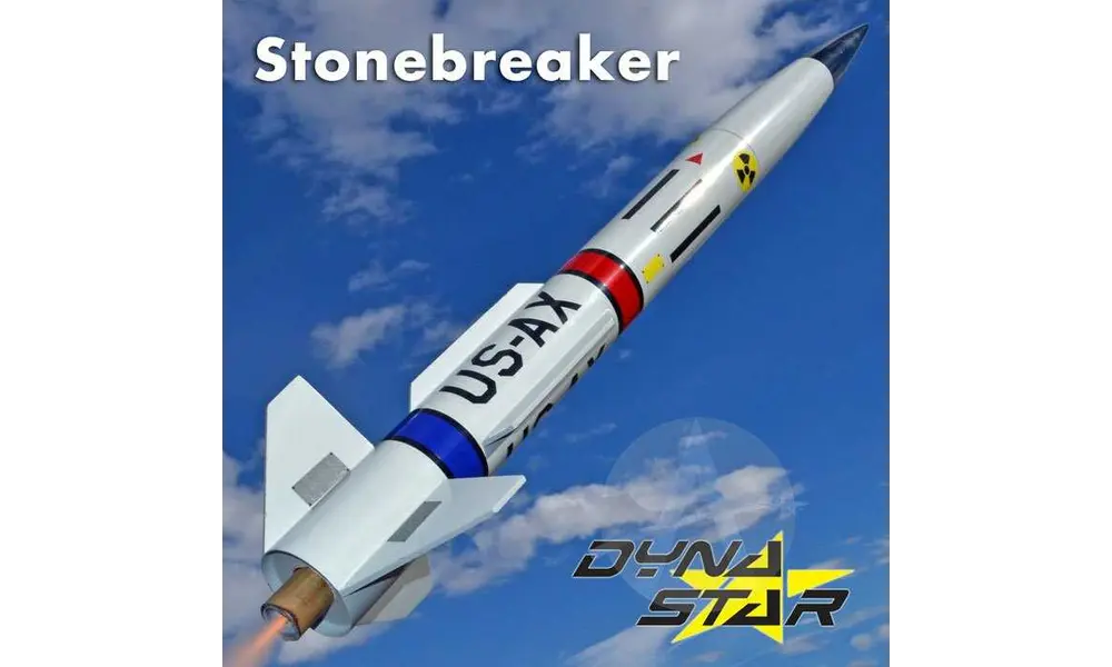 Stonebreaker model rocket kit apogee model rocketry