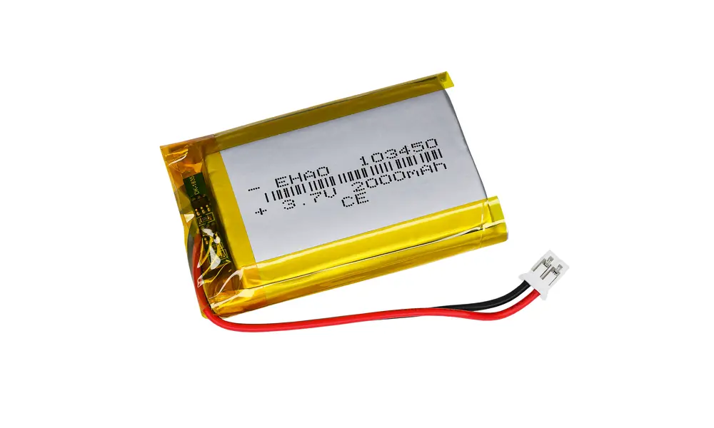 2000mAh 3.7V 1S Lipo lithium-polymeerbatterij EHAO
