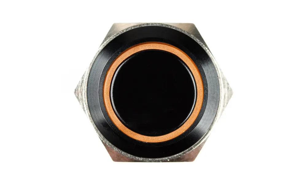 Metalen verlichte knop 16mm montagegat IP67 waterdicht