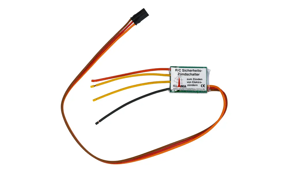 RC safety ignition switch for igniters / charges, 2 image model rocketry