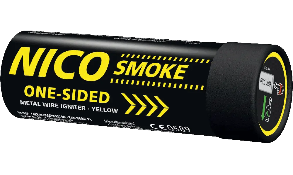 NICO Smoke, années 80, jaune 35mm, 2 image