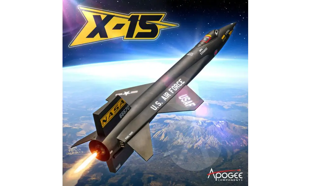 Stavebnice raketoplánu X-15