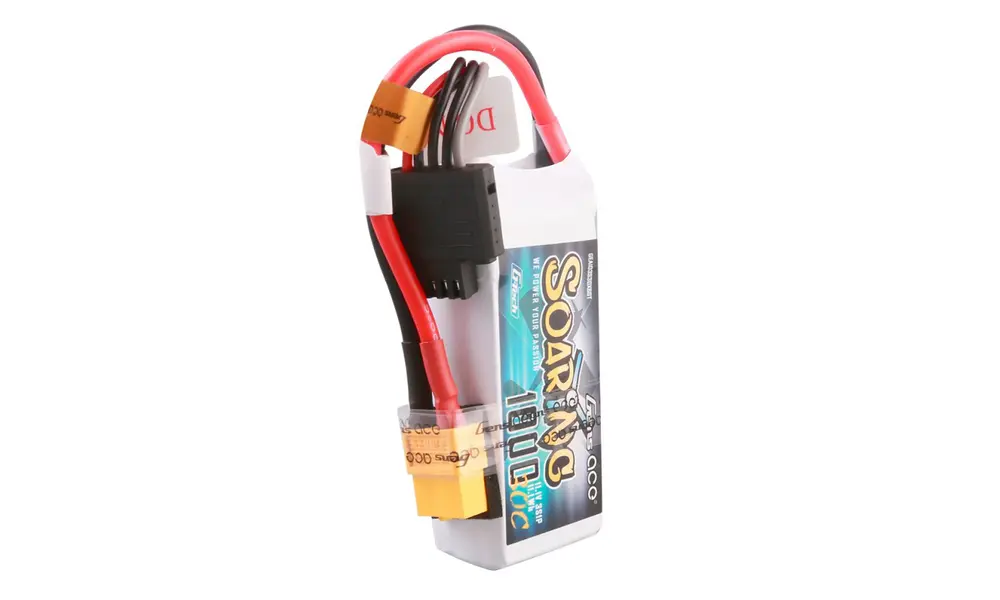 Li-Po G-Tech 3S 11.1V 1000mAh 30C Soaring with XT60, 2 image model rocketry