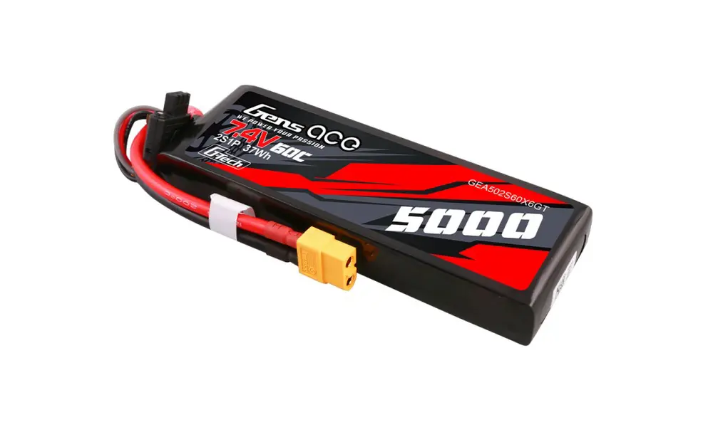 Li-Po G-Tech Auto 2S 7,4V 5000mAh 60C mit XT60