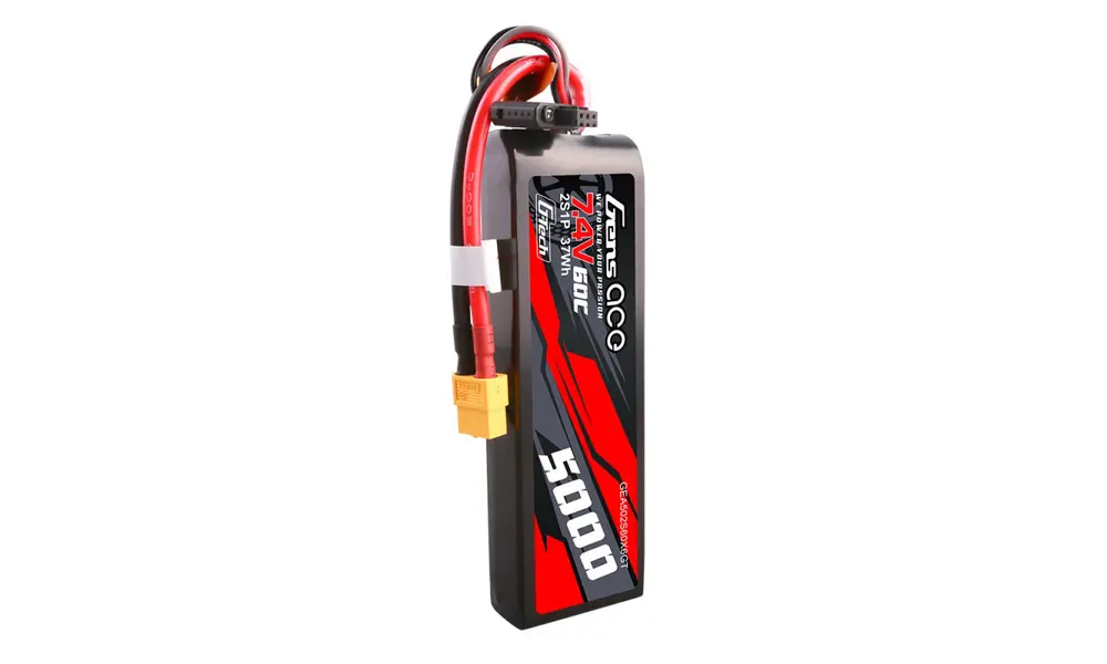 Li-Po G-Tech Auto 2S 7,4V 5000mAh 60C mit XT60, 3 image