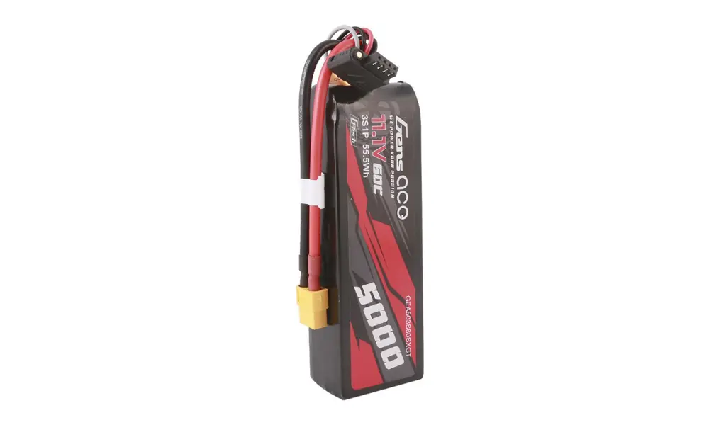 Batería de litio para coche G-Tech 3S 11,1 V 5000 mAh 60 C con XT60 Short, 2 image