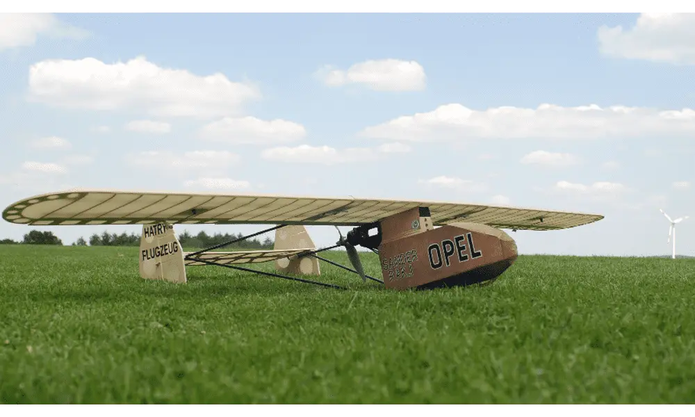 Opel Sander RAK 1 rocket powered RC plane glider, 8 image model rocketry