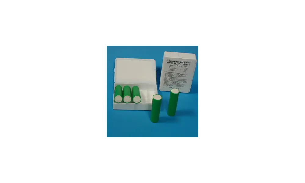 5x Fumée blanche pure AX-18 (18mm)