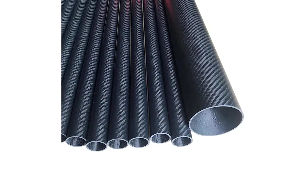 31 mm OD 29 mm ID - 3K uhlíková trubka Twill Matte - délka 1000 mm - vysoce pevné tělo vzduchového rámu