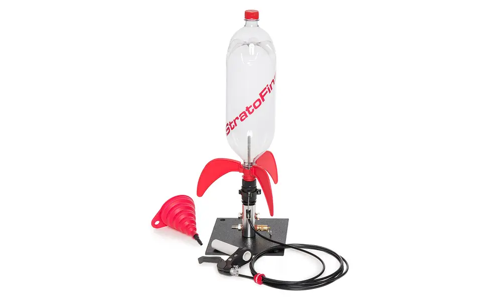 Lanceur de fusées à eau StratoLauncher® IV + kit StratoFins Éducation STEM