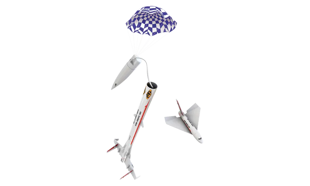 Stavebnice super orbitálního transportního modelu rakety, 3 image
