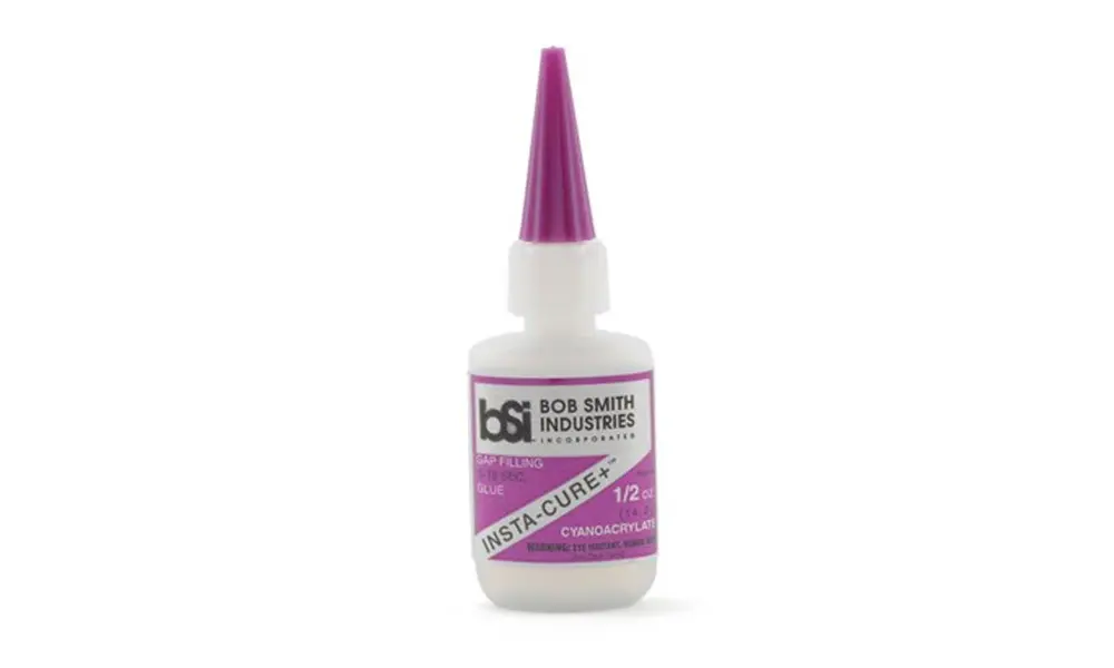 BSI Insta-Cure+ Lückenfüllender Sekundenkleber, ca. 1/2 oz (14,8 ml), Produktoptionen: BSI 1/2oz Spaltfüll-Sekundenkleber