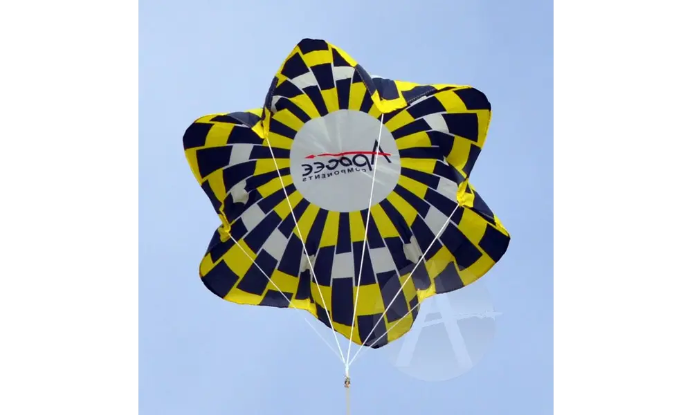 Parachute en nylon ripstop fin imprimé de 24 pouces, 3 image