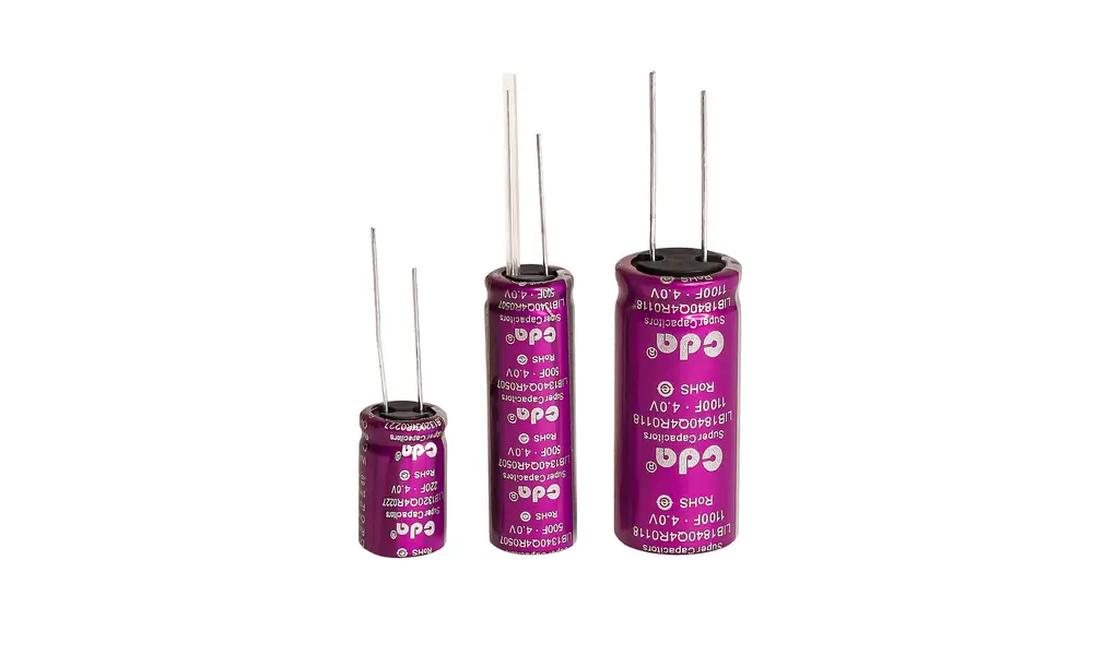 Super condensatore agli ioni di litio 1100F da 4,0 V a 2,5 V (450 mAh) 6 A nominale 4 V, Opzioni del prodotto: 1100F Super capacitor (450mAh), 3 image