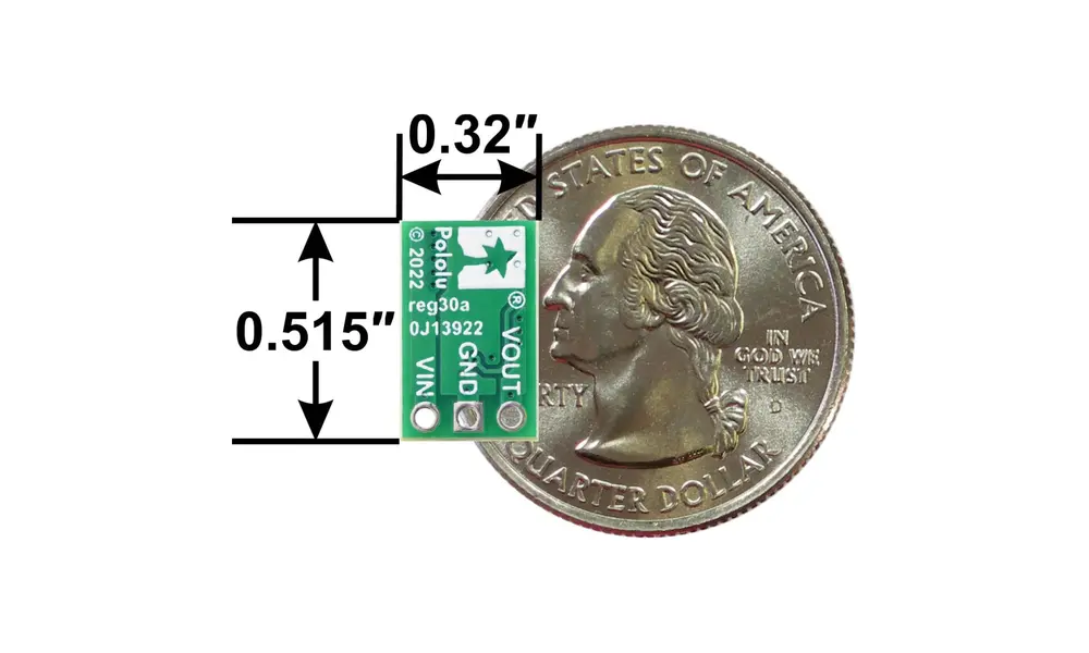 Pololu 3.3V Step-Up Voltage Regulator U3V16F3, 2 image model rocketry
