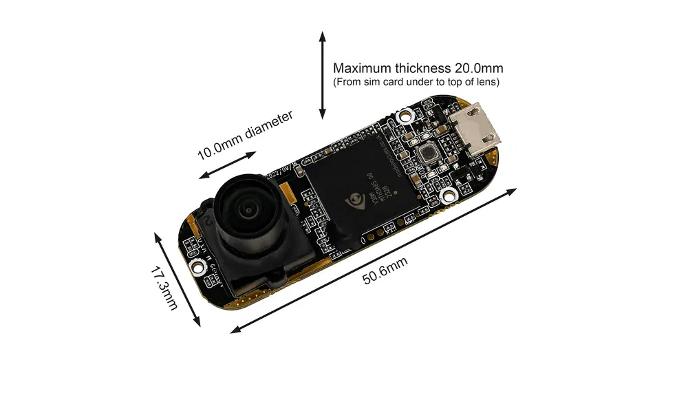 Cámara de acción RunCam Thumb Pro 4K v2 HD UHD, 3 image