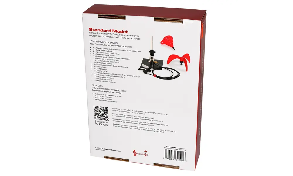 Lanceur de fusées à eau StratoLauncher® IV + kit StratoFins Éducation STEM, 7 image