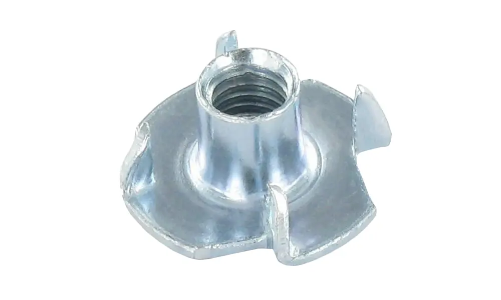 Écrou en T à 4 griffes M3 x 5 mm - Lot de 5 - Profondeur 4,2 mm, Options du produit: M3 x 5mm T Nut