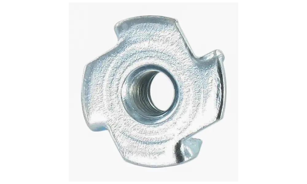 Écrou en T à 4 griffes M3 x 5 mm - Lot de 5 - Profondeur 4,2 mm, Options du produit: M3 x 5mm T Nut, 2 image