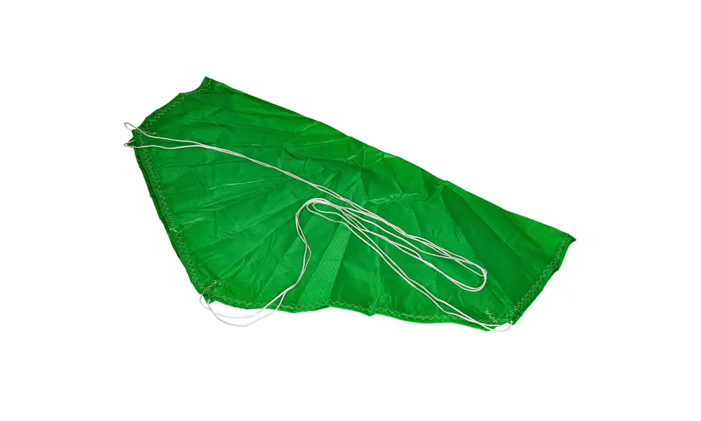 305mm 12" Limetkově zelený Topflight tenký mlýnek 1,1oz nylonový padák, Možnosti produktu: 12" Limetkově zelený tenký mlýnek