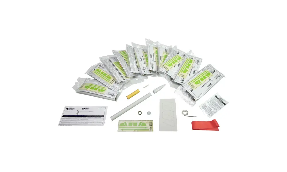 Viking bulk pack Estes rocket kit (12pk) Intermediate, 5 image model rocketry