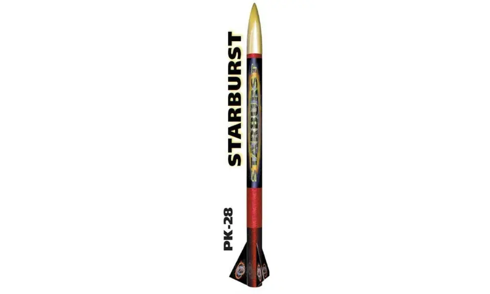 2.63 Starburst model rocket kit -  LOC Precision, 3 image model rocketry