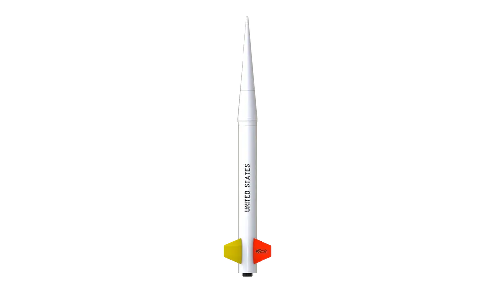 Nike smoke Pro series II model rocket kit, 7 image model rocketry