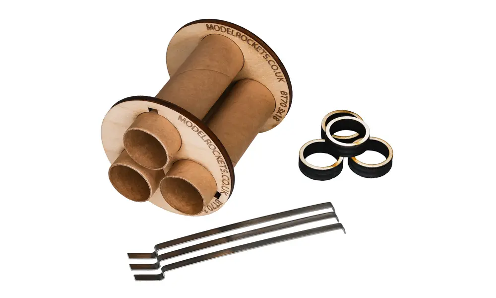 UKROC 2025 Starter kit of bits - BT70 / BT80 with 3x18mm or 1x29mm motor mount options. (25), 19 image model rocketry