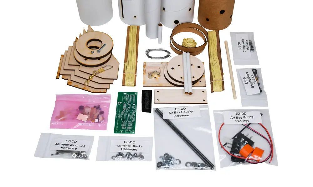 Eggtimer EZ-DD Rocket & elektronicapakket - Alitmeter / Dual Deploy inbegrepen, 5 image