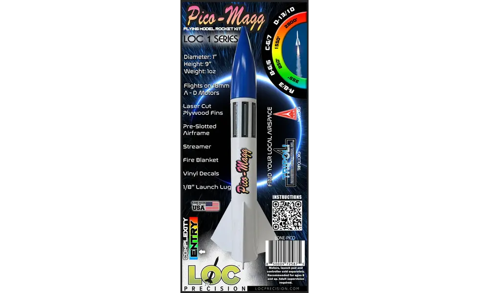 Zestaw rakietowy Pico-Magg 1"