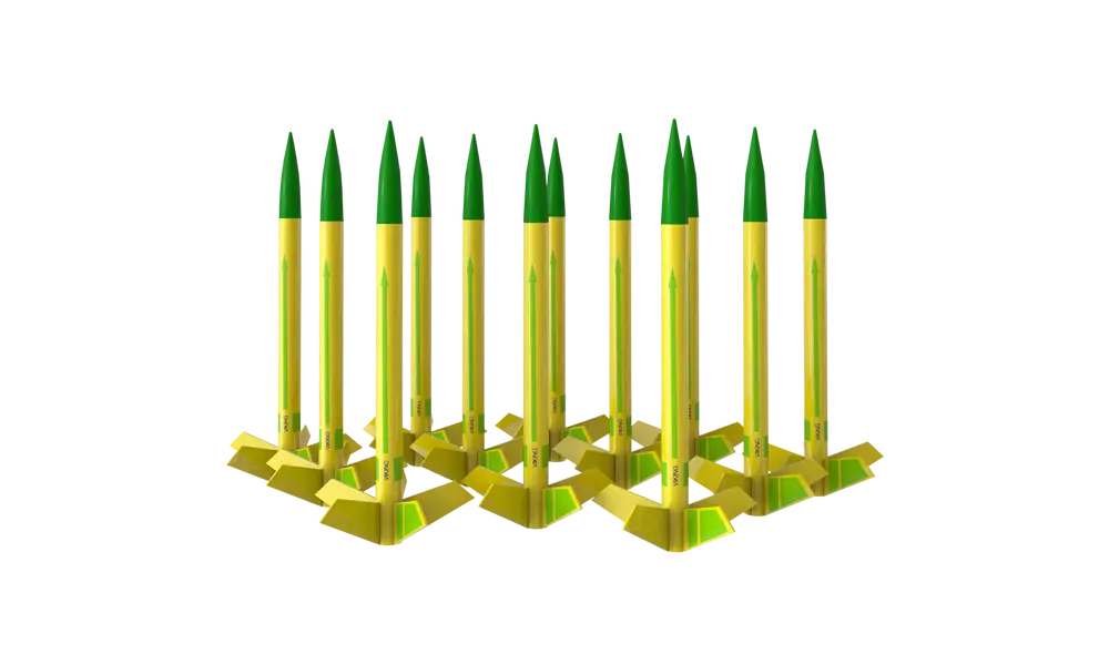Viking bulk pack Estes rocket kit (12pk) Intermediate, 2 image model rocketry