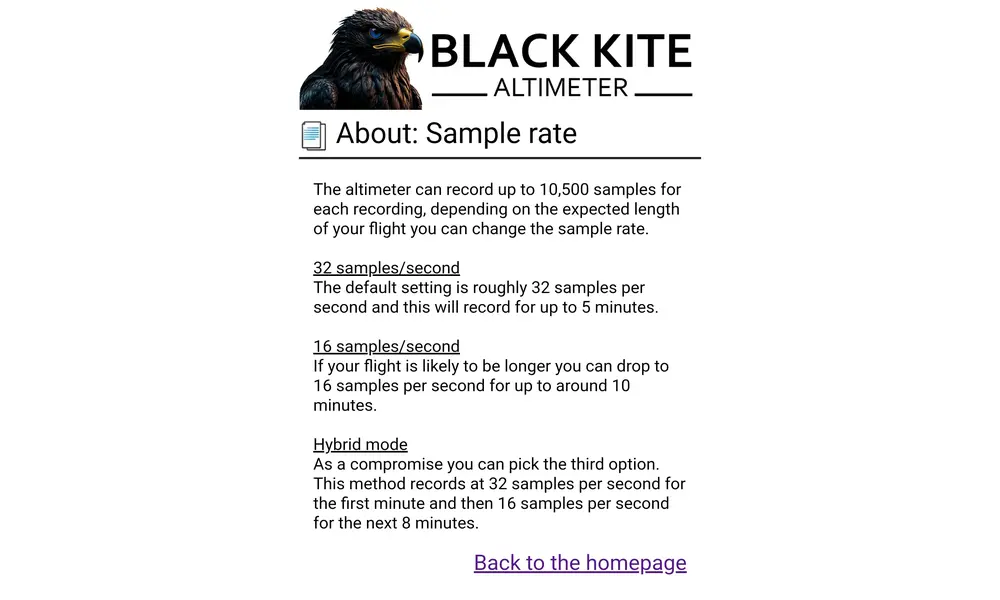 Black Kite Altimeter, ready to fly logging development altimeter with WiFi and advanced settings, 8 image model rocketry